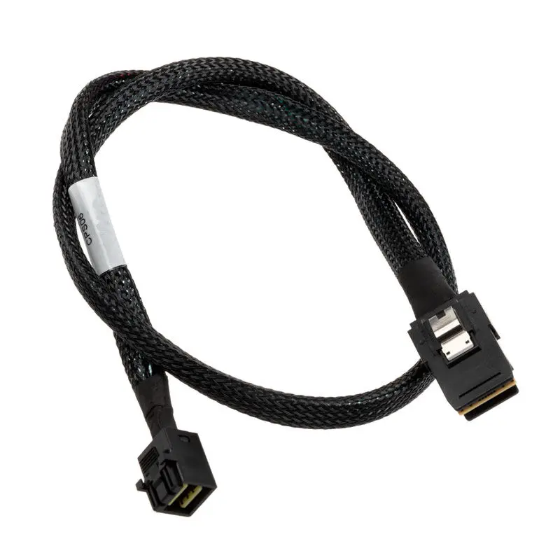 Silverstone SST-CPS06 Cavo Mini-SAS SFF-8643 / SATA, Nero …