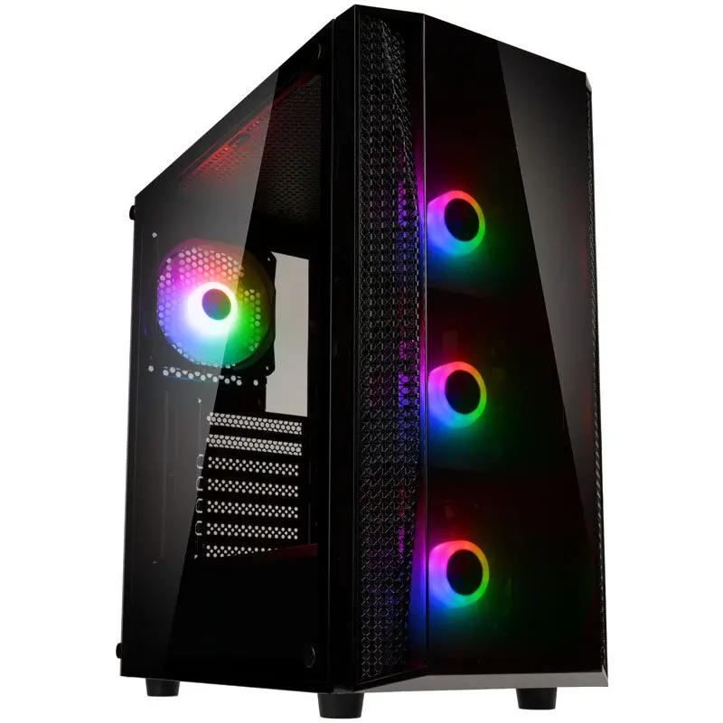 Silverstone SST-FAB1B-PRO Fara B1 Pro Mid-Tower, ARGB, Tempered …