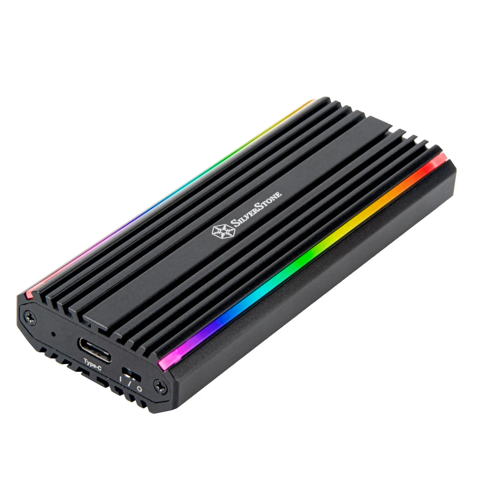 Silverstone MS13 alloggio RGB NVMe/SSD USB-C 3.2 - …