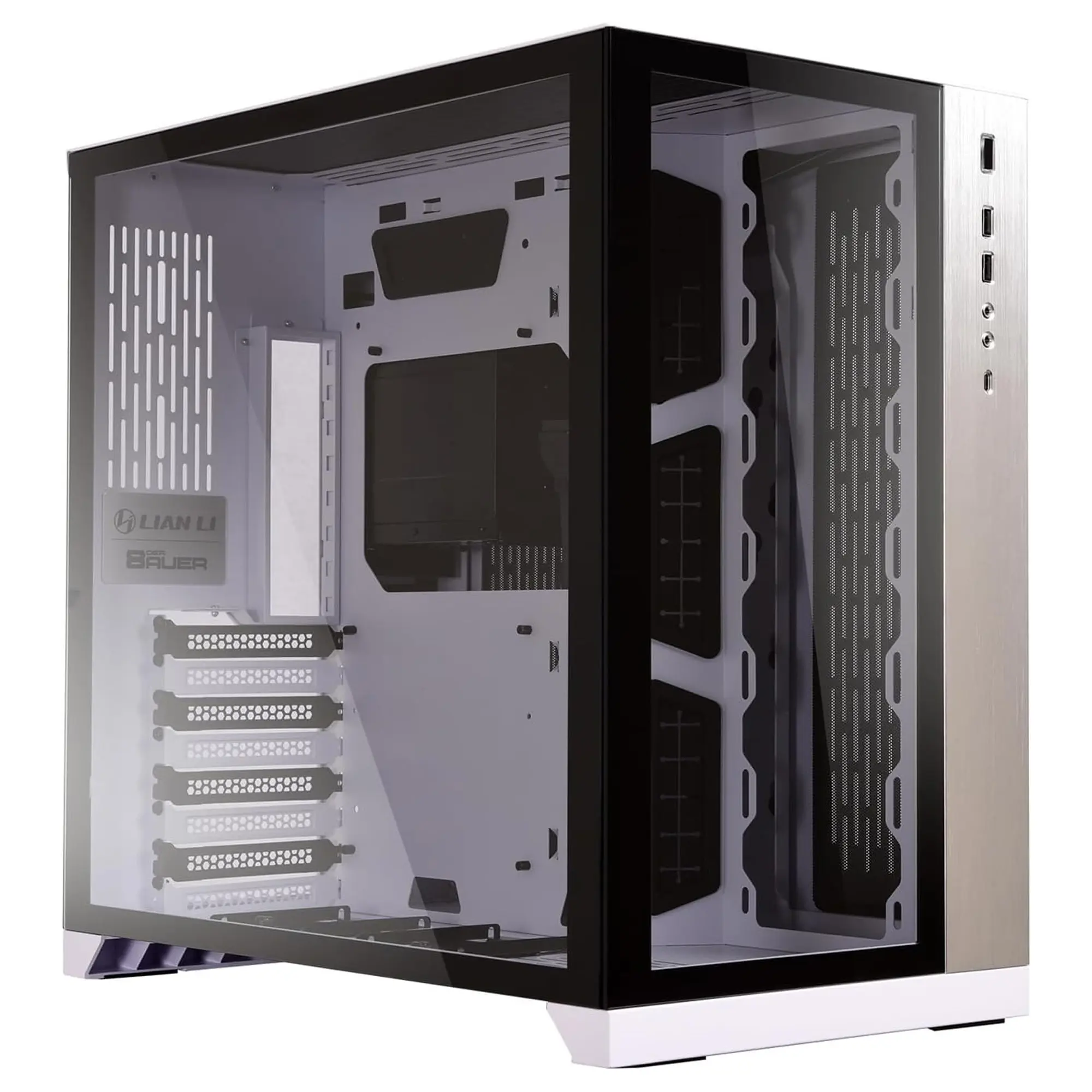 Lian Li PC-O11DW Dynamic Middle Tower, Tempered Glass …