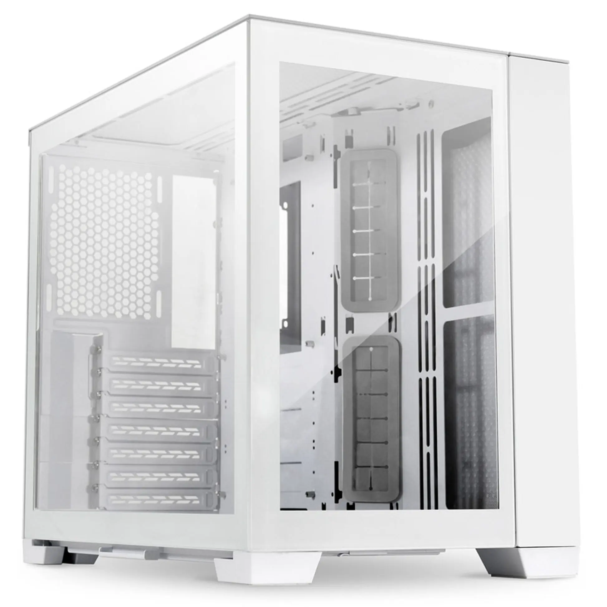 Lian Li PC-O11 Dynamic Mini Snow Edition, Tempered …