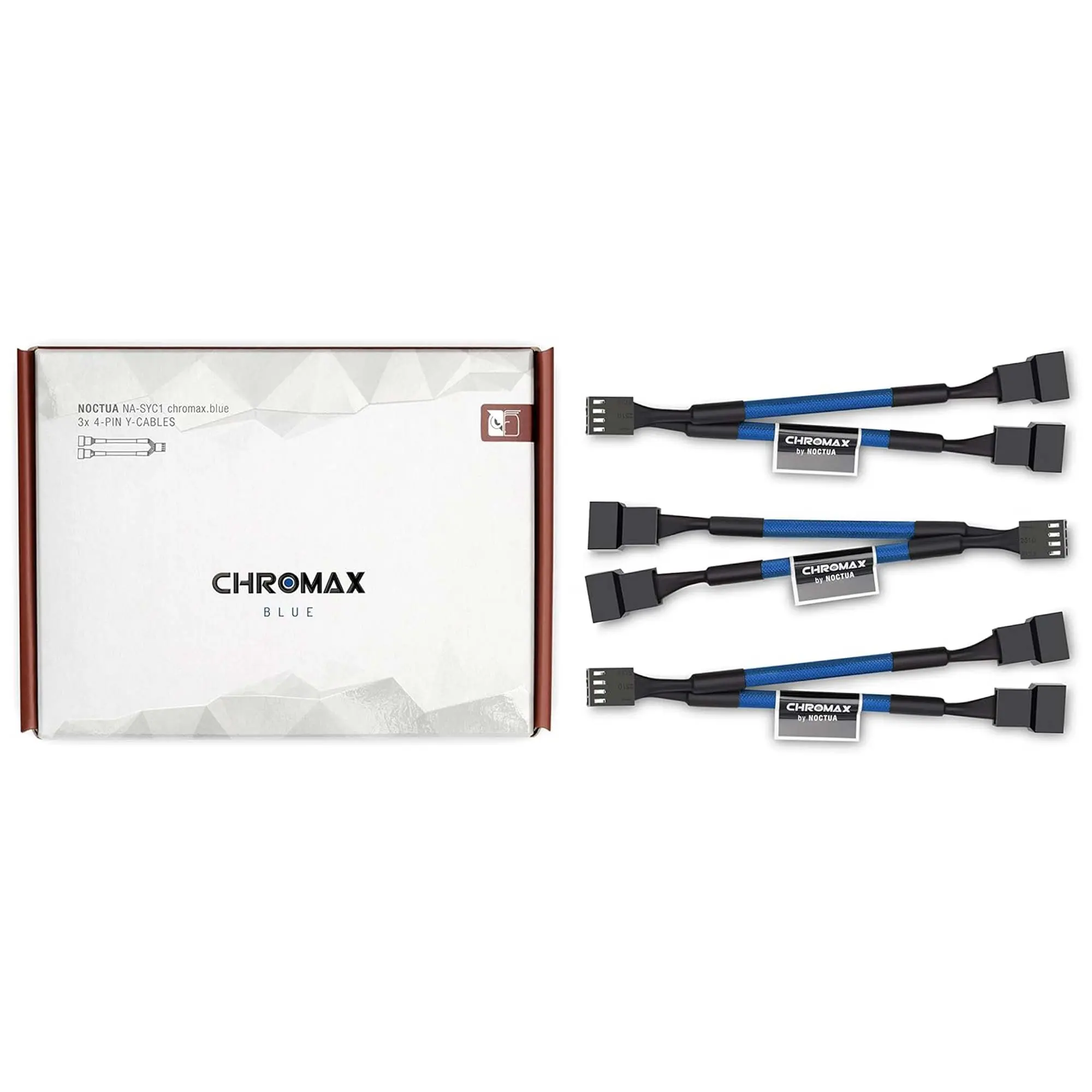 Noctua NA-SYC1 chromax.blue Cavo Splitter Y 4-Pin PWM …