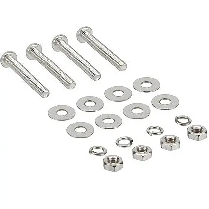 InLine Viti Ventole M3x20mm, con rondelle, dadi, distanziali, …