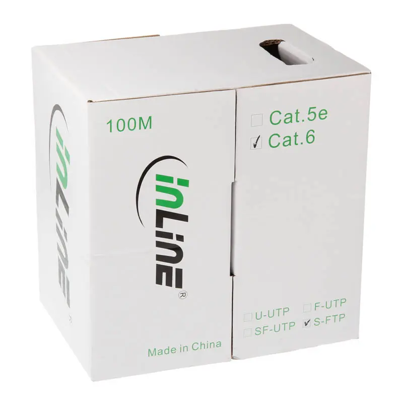 InLine Matassa Cavo Patch 100m Cat.6 1000 Mbit …