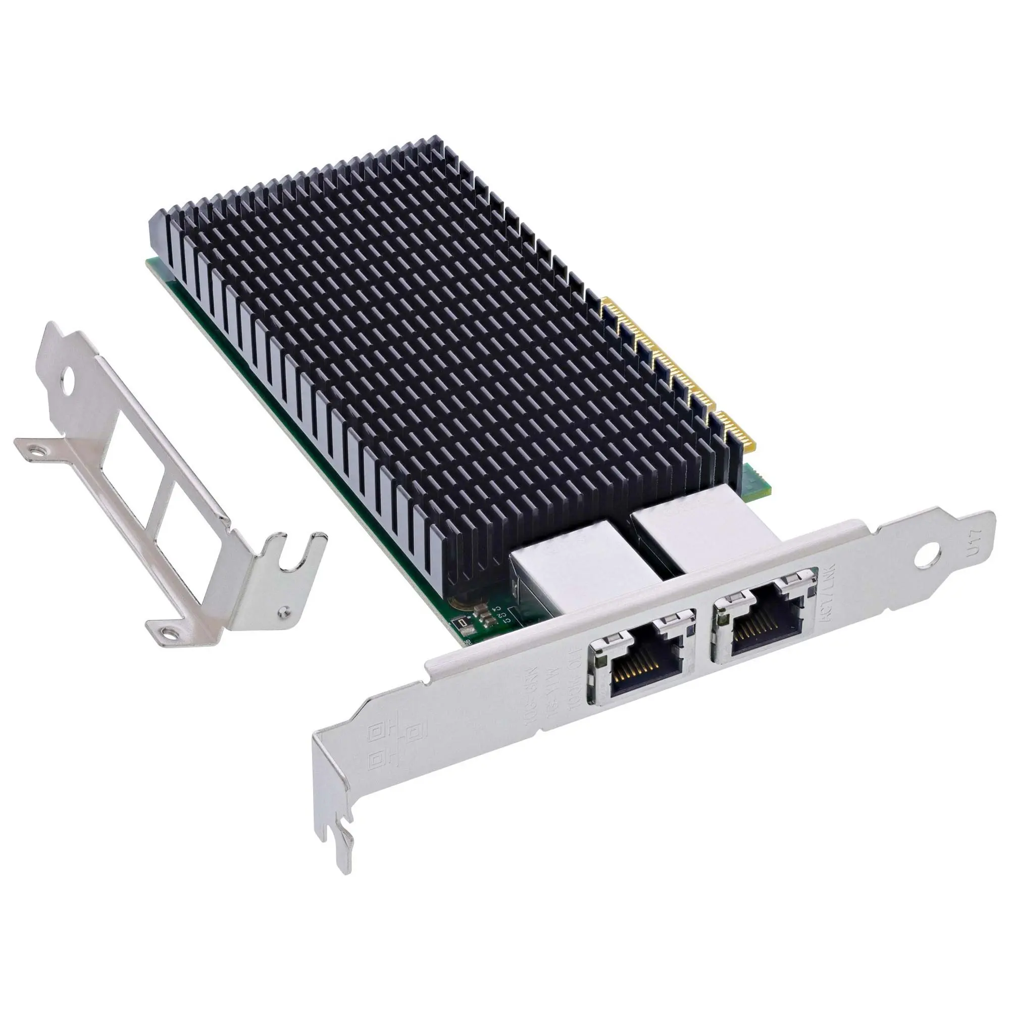 InLine scheda di rete 10 Gigabit, 2x RJ45 …
