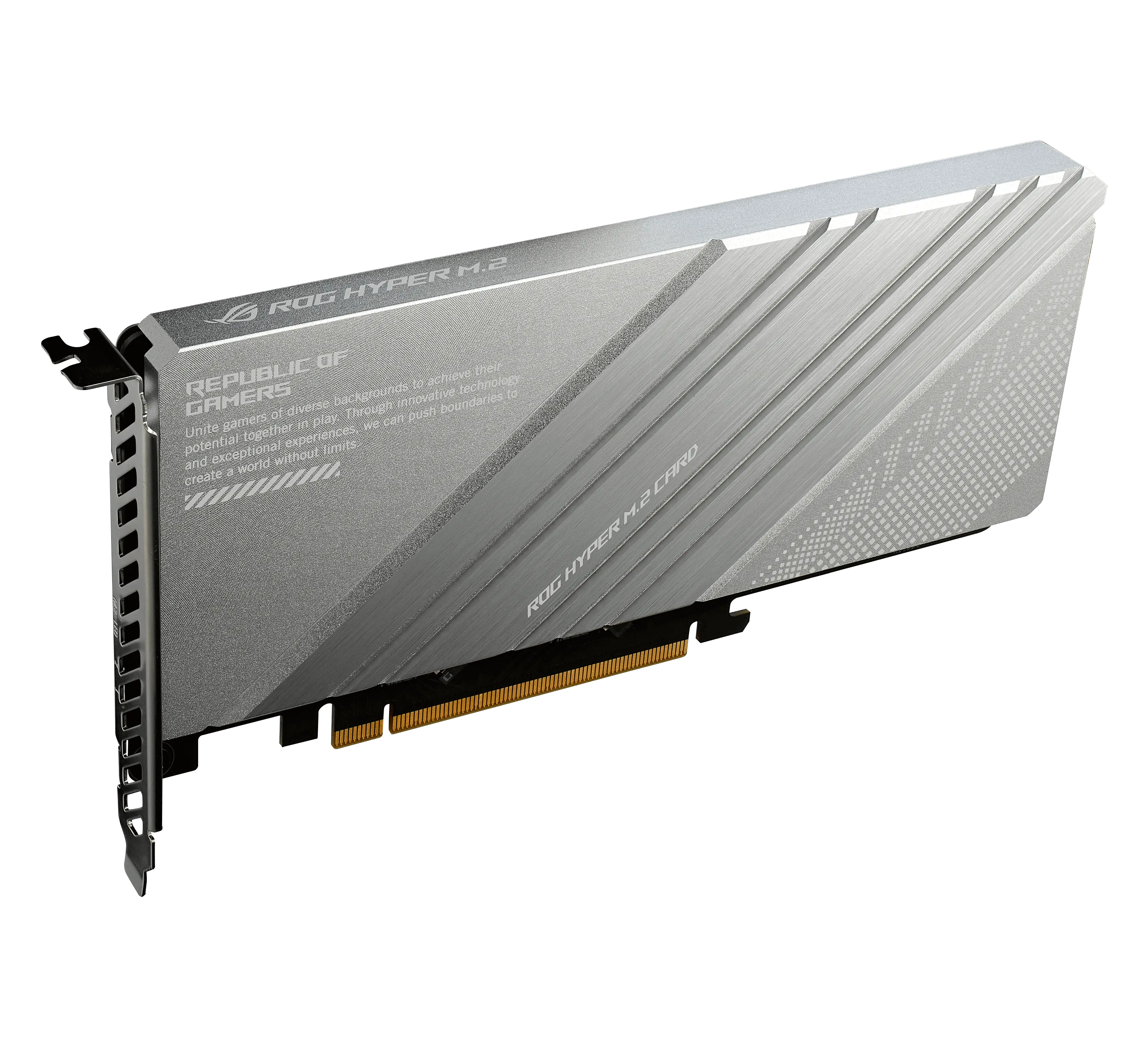 Asus ROG Hyper M.2 - Silver - OEM