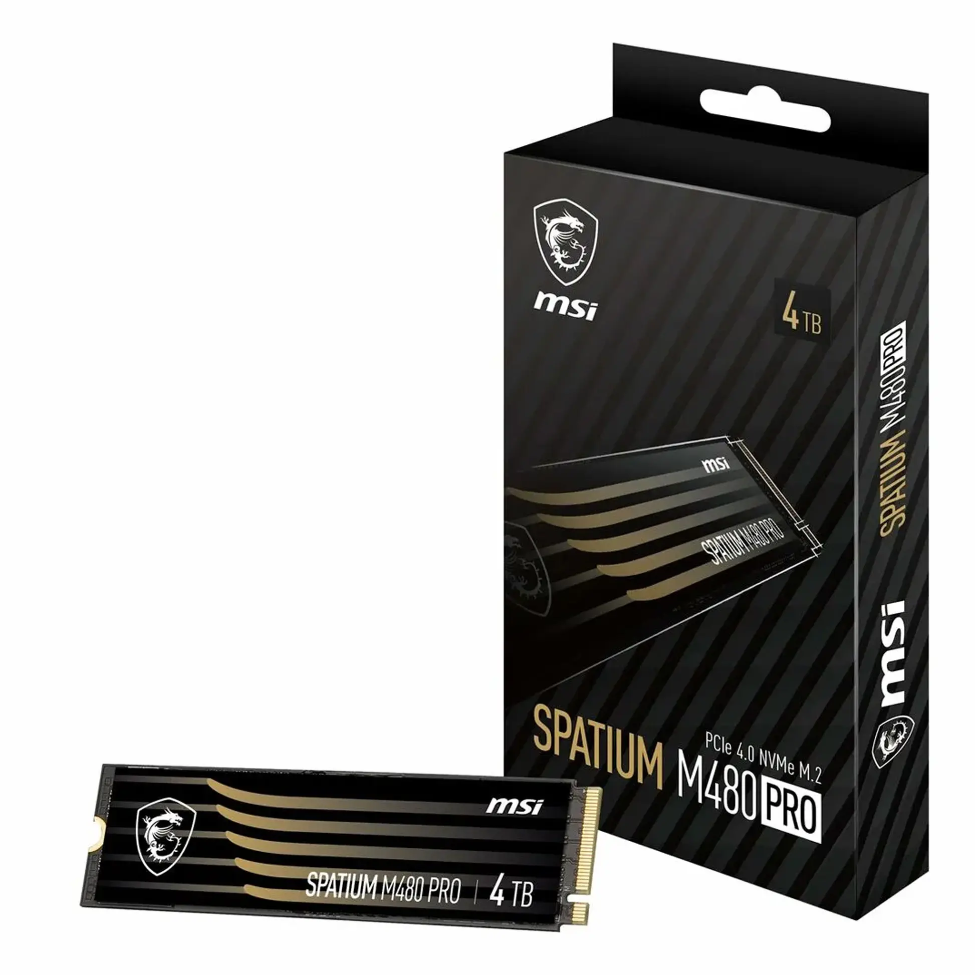 MSI SPATIUM M480 PRO PCIe 4.0 NVMe M.2 …