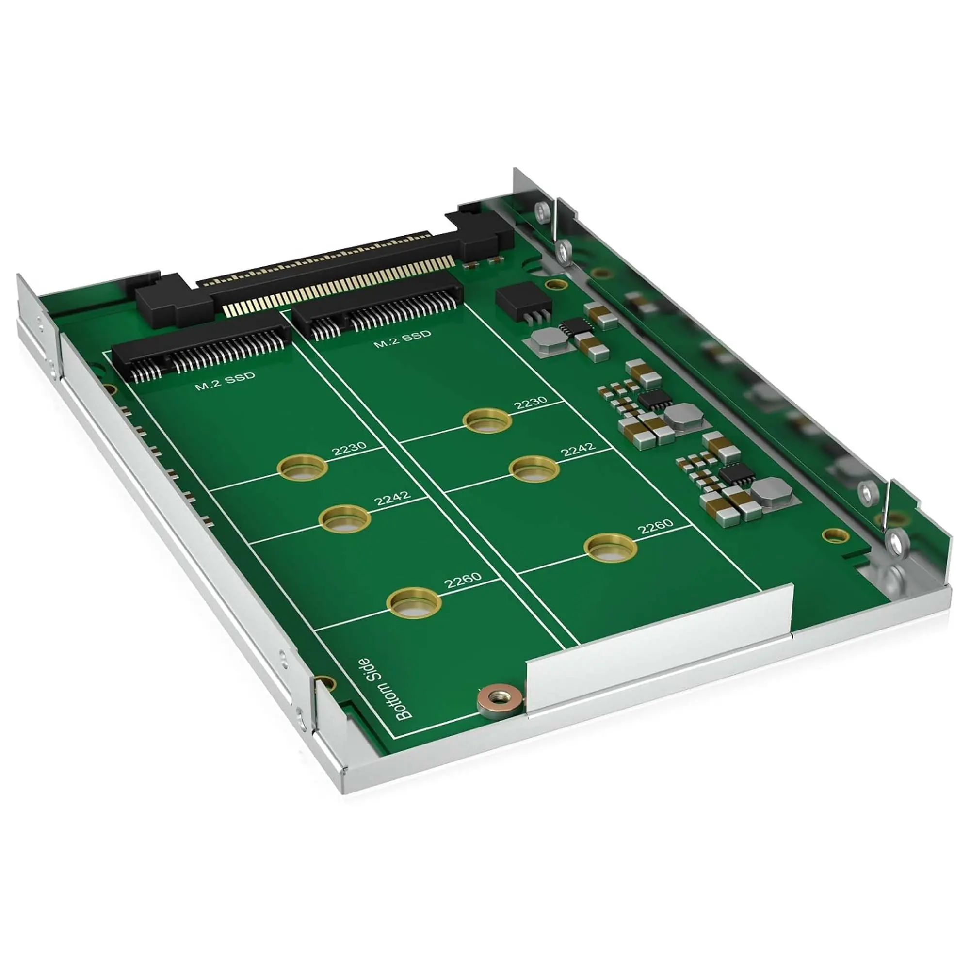 Icy Box IB-M2U02-R Convertitore Interno RAID 2x M.2 …