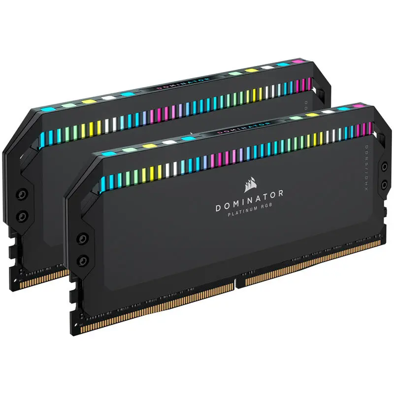 Corsair Dominator Platinum RGB DDR5 6400MHz C32, Nero …
