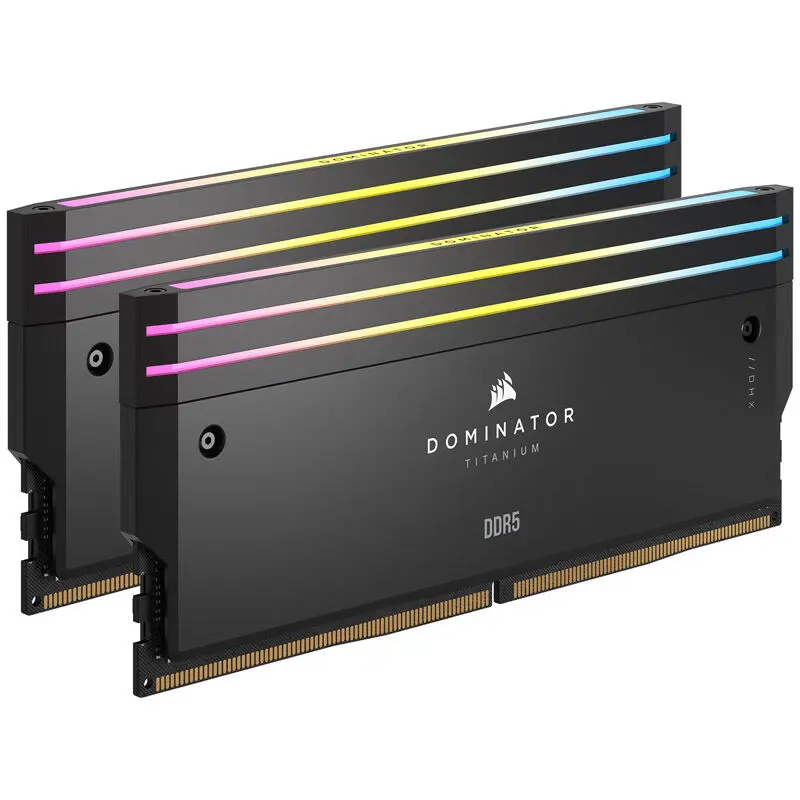 Corsair Dominator Titanium RGB DDR5 6400MHz C32, Nero …