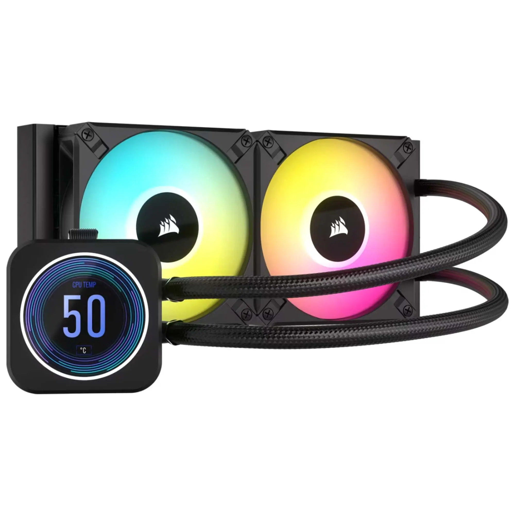 Corsair iCUE H100i ELITE LCD XT AIO Liquid …