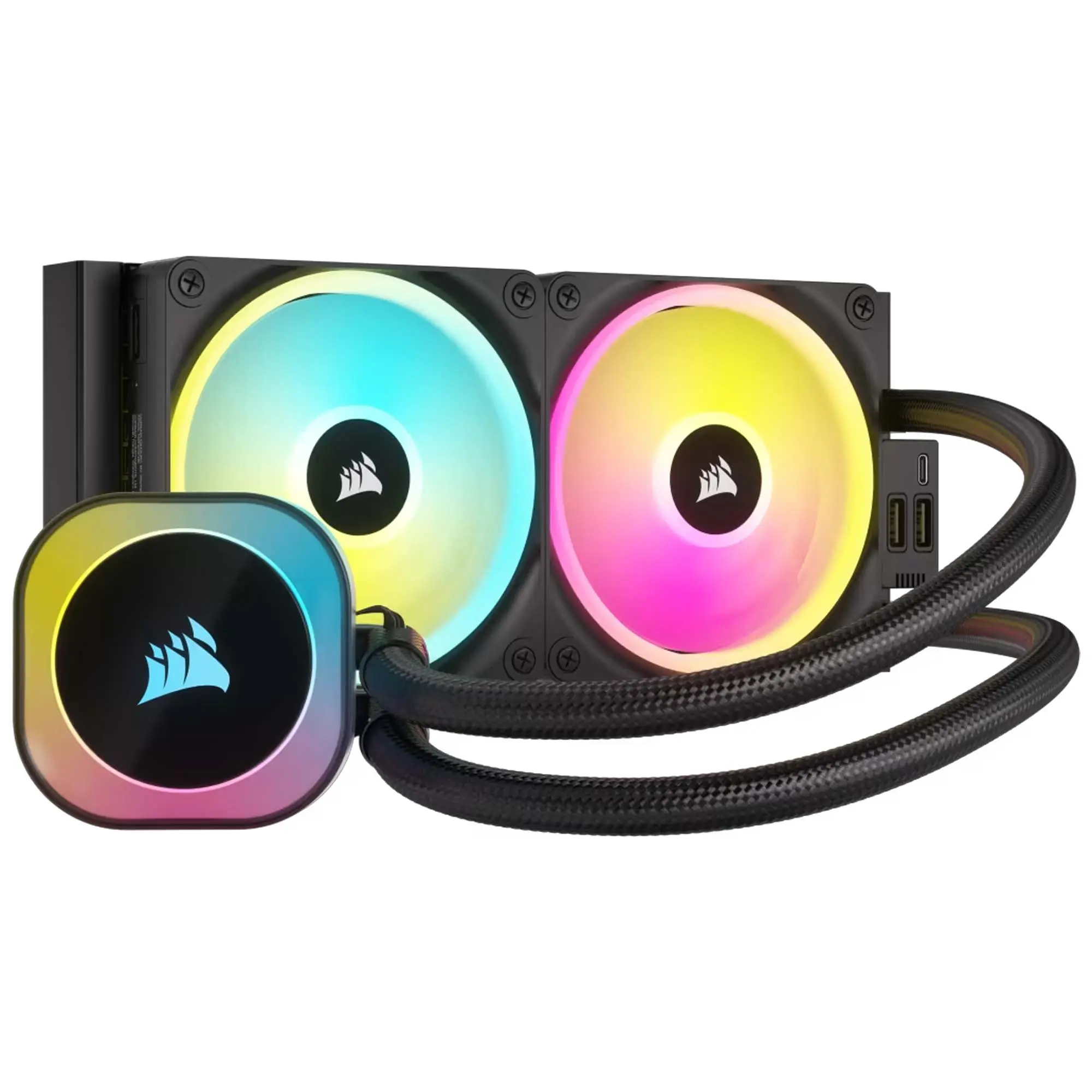 Corsair iCUE LINK H100i RGB AIO - Liquid …