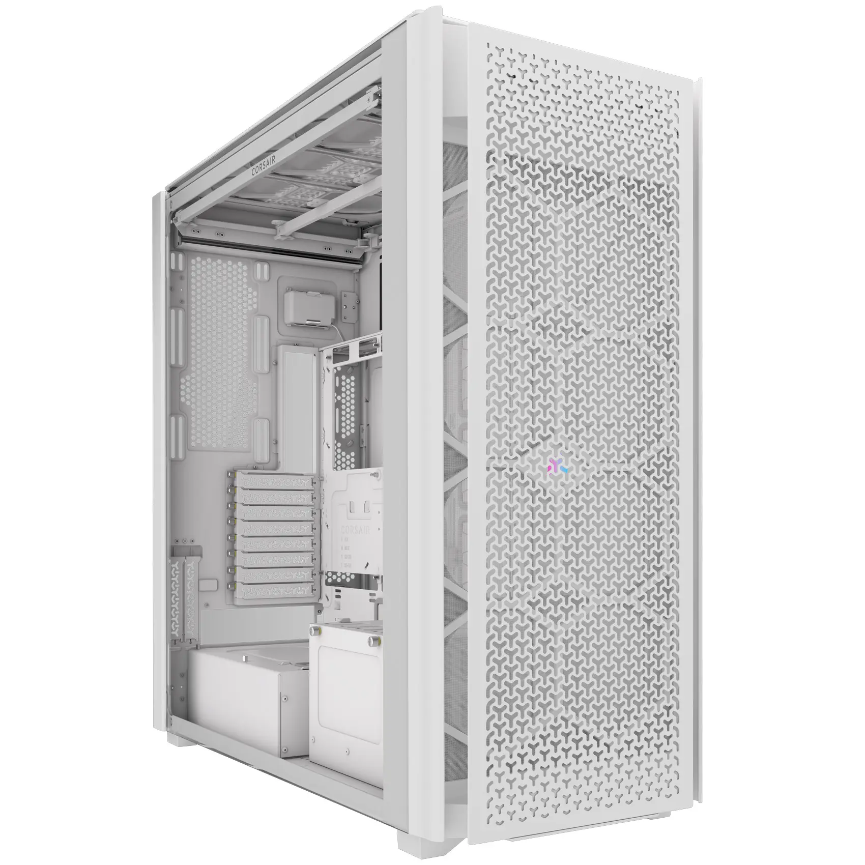 Corsair iCUE 9000D RGB Airflow - Bianco con …