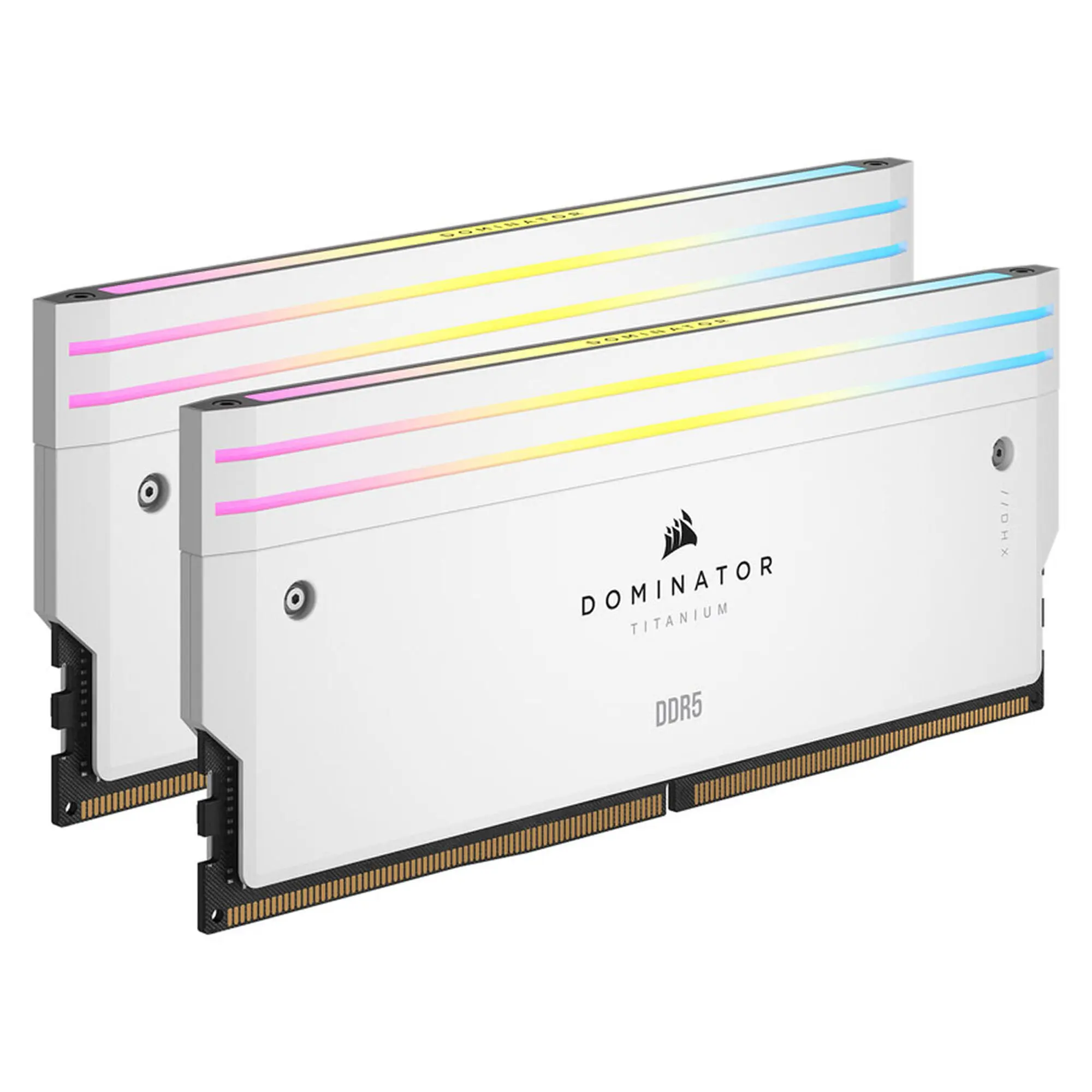 Corsair Dominator Titanium RGB DDR5 6000MHz C30, Bianco …