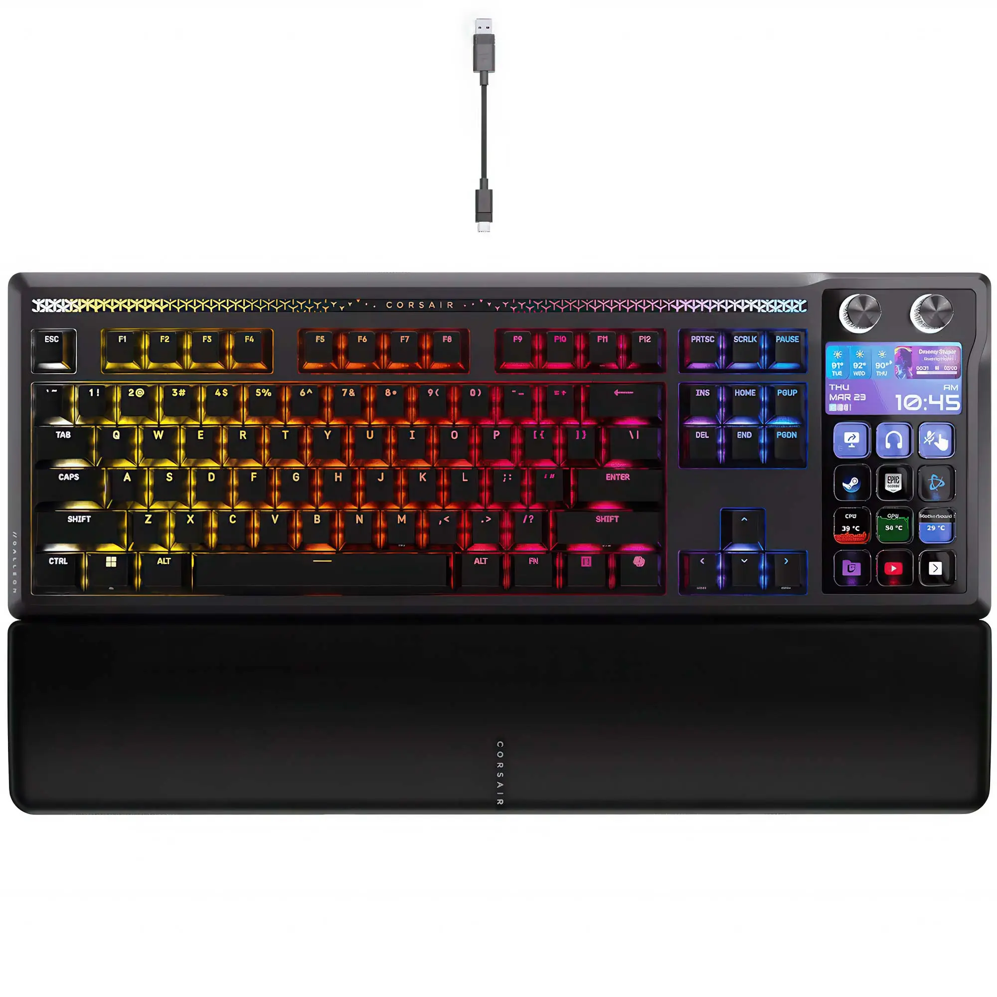 Corsair GALLEON 100 SD, Stream Deck integrato, Switch …