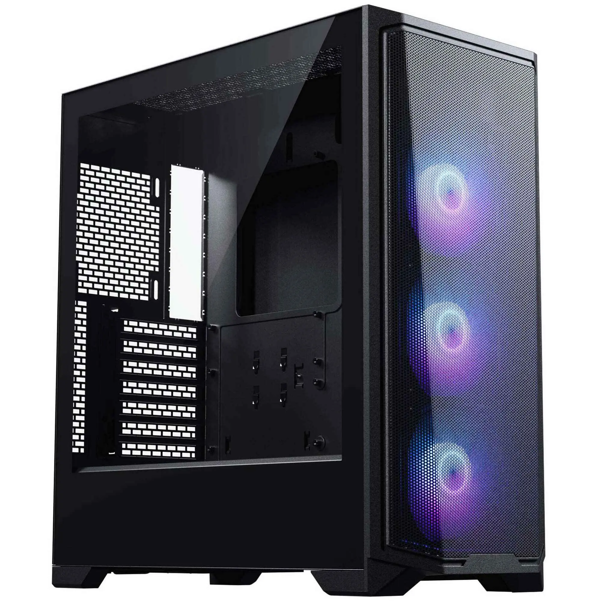 Phanteks Eclipse G370A Midi-Tower - Tempered Glass, RGB …