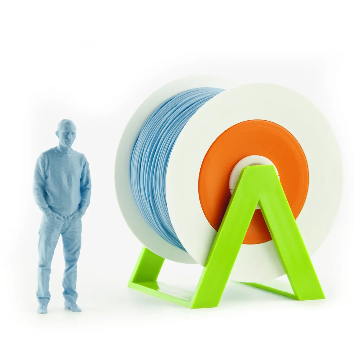 EUMakers Filamento in PLA 2,85 mm - Azzurro …