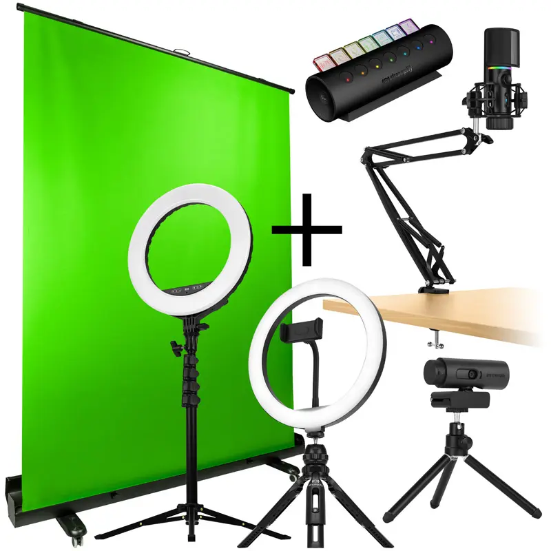 Streamplify Pack Completo per Streaming - Camera, Mic, …