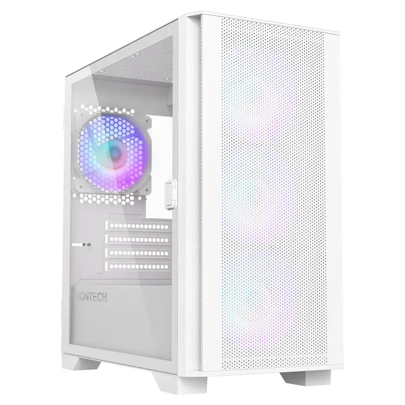 Montech AIR 100 ARGB, Mini-Tower, Vetro Temperato - …