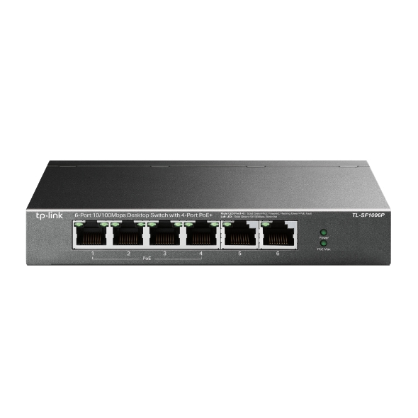SWITCH 6P 10/100MBPS DI CUI 4P POE 67W …