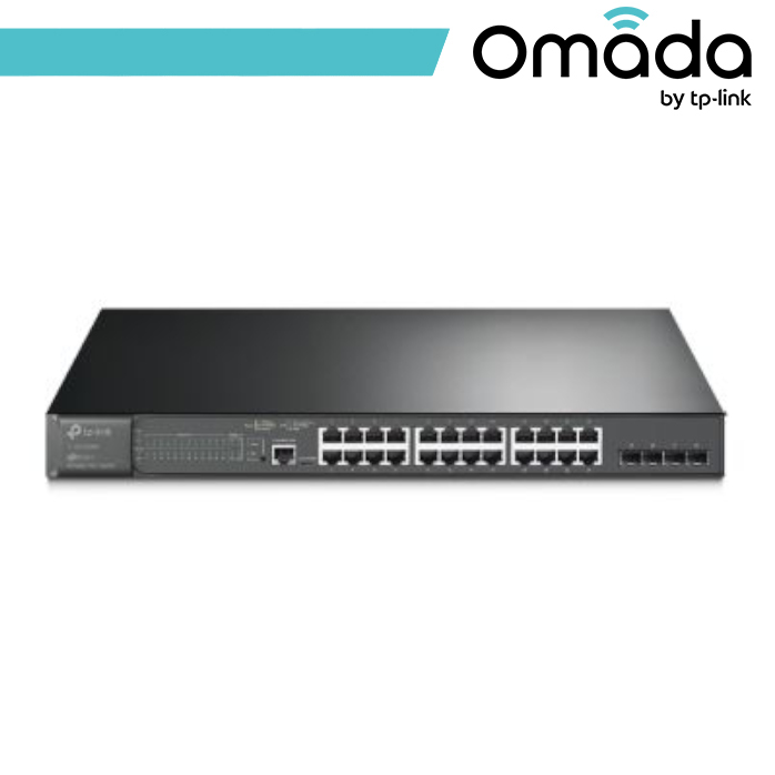 SWITCH 24P RJ45 POE+ 4SLOT SFP 1P USB …