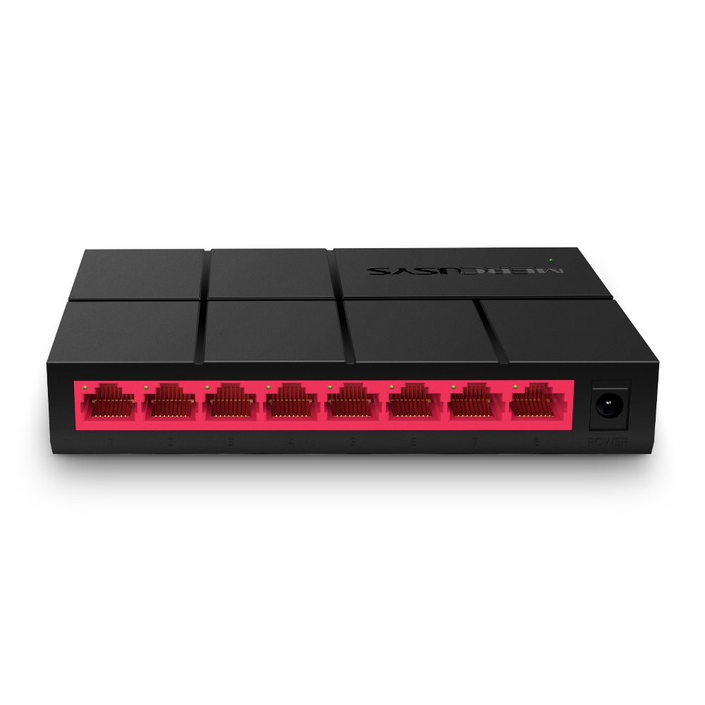 SWITCH DESKTOP 8P GIGABIT RJ45 AUTO MDI/MDIX GREEN …
