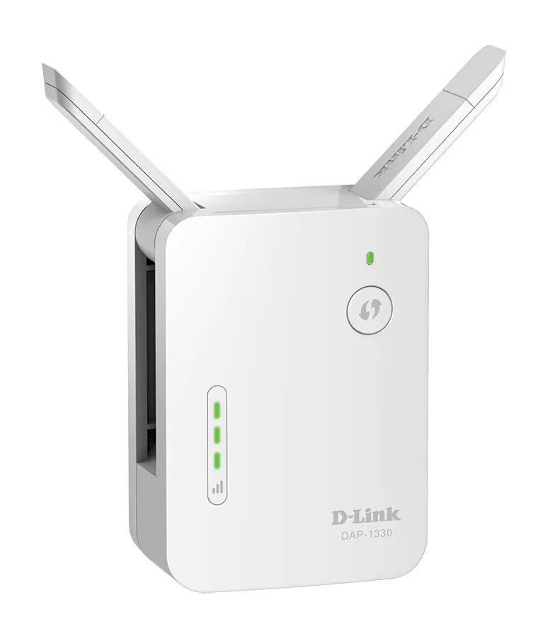 D-Link N300 Wi-Fi Range Extender Bianco
