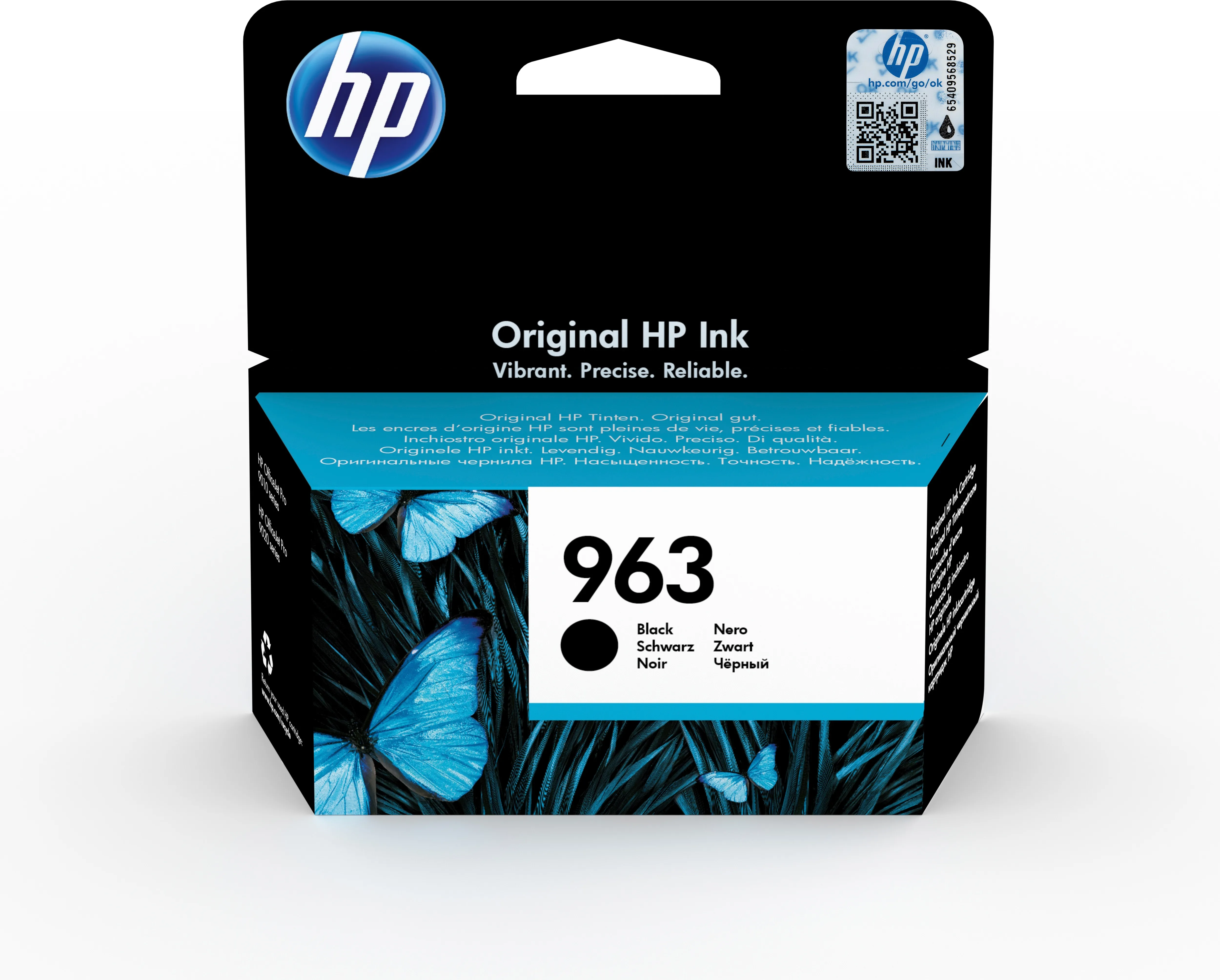 HP Cartuccia di inchiostro nero originale 963