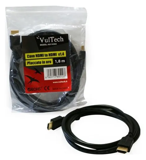 Vultech Cavo HDMI to HDMI V.1.4 - 1.8 …