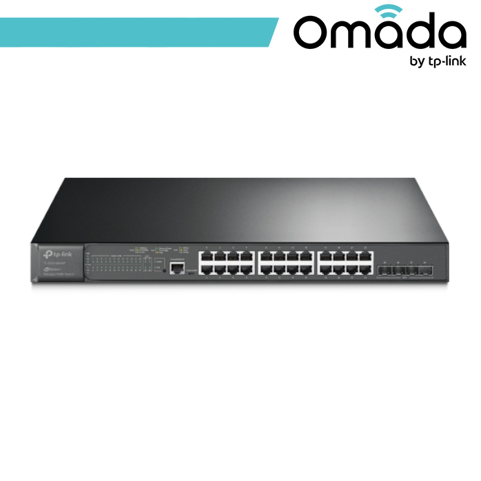 SWITCH 24P GIGABIT POE+ 4SLOT SFP 10GE 1P …