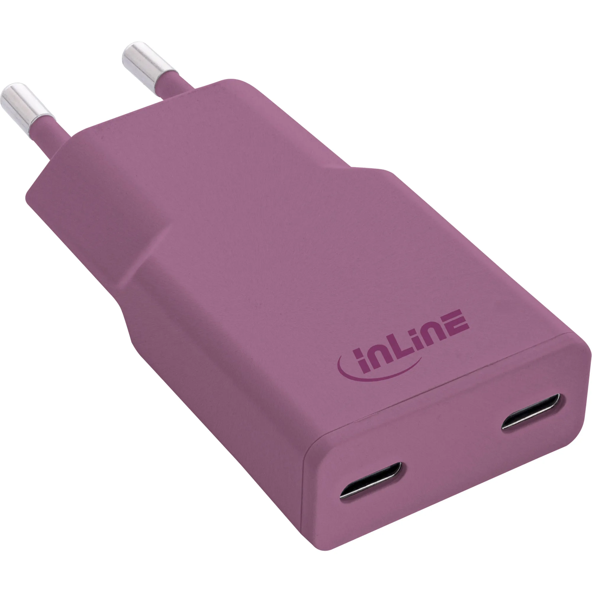 InLine Caricatore USB-C 30W GaN Doppio USB-C PD/PPS …