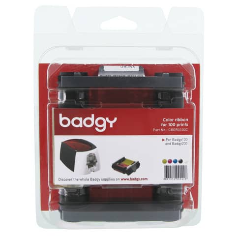 Nastro di stampa YMCKO per stampante Evolis Badgy …