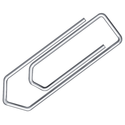 Fermagli Q-Connect in acciaio nichelato N. 4 - …