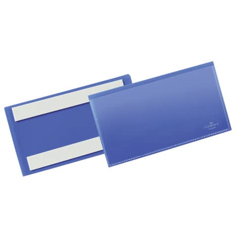 Tasche per identificazione Durable con bande adesive blu …