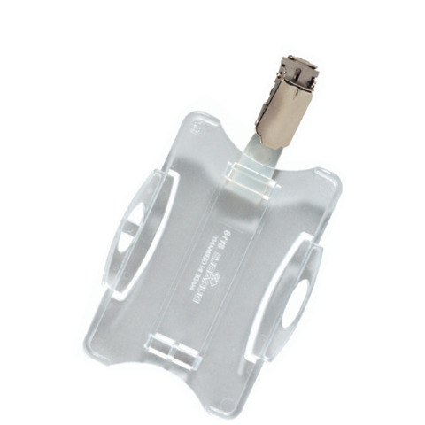Portabadge rigido Durable 85x54 mm con clip di …