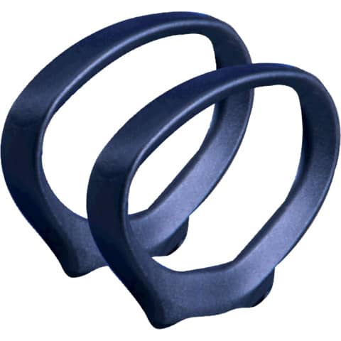 Coppia braccioli Unisit ACCBRLIF2 forma ovale - nero …