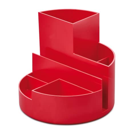 Portaoggetti Maul MAULRoundBox - riciclato rosso - Ø …
