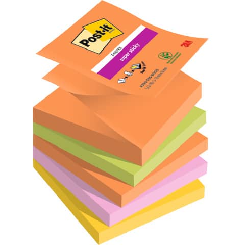 Ricariche di foglietti Post-it® Super Sticky Z-Notes Boost …