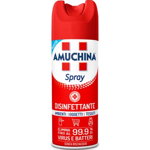 Spray disinfettante per ambienti, oggetti e tessuti Amuchina …