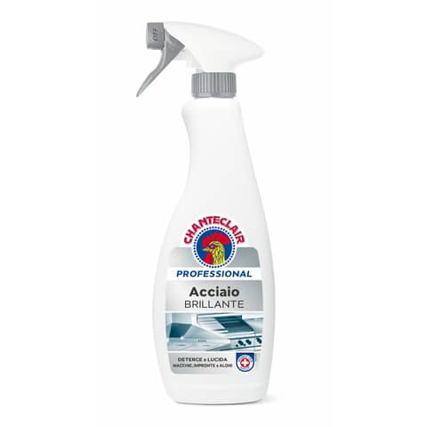 Detergente acciaio brillante TRIGGER Chanteclair Professional 700 ml …