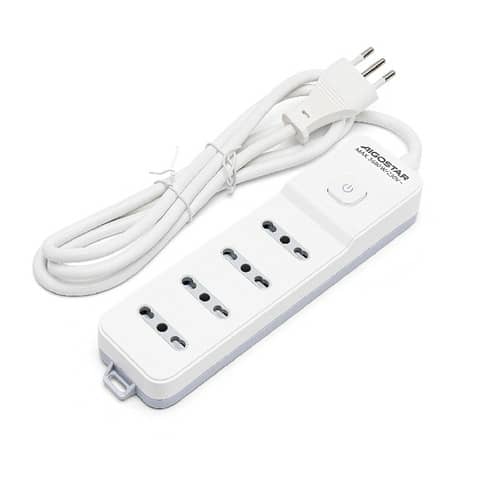 Multipresa bassa a 4 vie P17/P11 con interruttore …