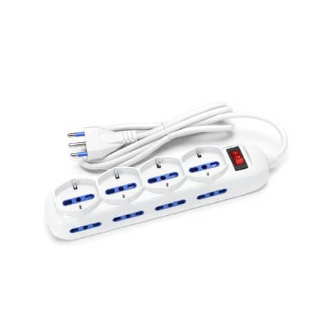 Multipresa con interruttore 16A - cavo 1,5 m …