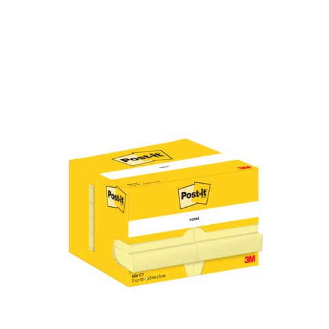 Foglietti riposizionabili classici Post-it® Giallo Canary™ - conf. …