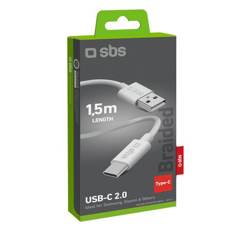 Cavo in tessuto SBS USB-A e USB-C - …