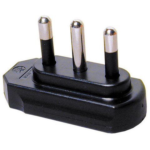 Spina di rete piatta 90° 2P+T 16A MKC …