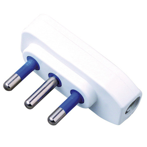 Spina di rete piatta 90° 2P+T 16A MKC …