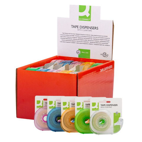 Espositore 10 nastri adesivi trasparenti con dispenser a …