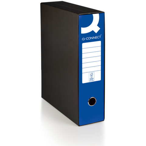 Registratore protocollo con custodia Q-Connect dorso 8 cm …