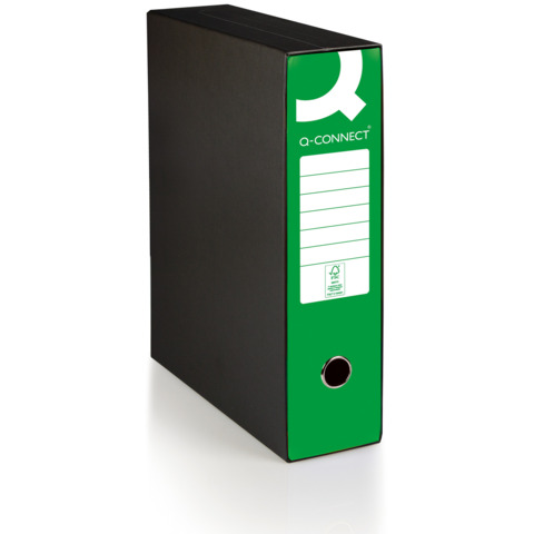 Registratore protocollo con custodia Q-Connect dorso 8 cm …