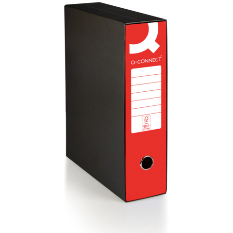 Registratore commerciale con custodia Q-Connect dorso 8 cm …